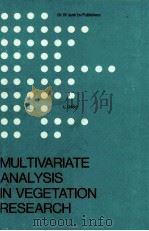 Multivariate Analysis in Vegetation Research（1978 PDF版）