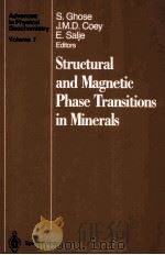 Structural and magnetic phase transitions in minerals   1988  PDF电子版封面  0387967109  Ghose;S.;(Subrata); Coey;J. M. 