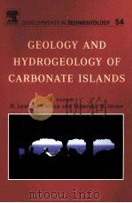 DEVELOPMENTS IN SEDIMENTOLOGY 54 GEOLOGY AND HYDROGEOLOGY OF CARBONATE ISLANDS（1997 PDF版）