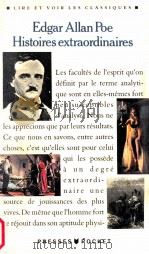 Histoires extraordinaires   1989  PDF电子版封面    par Edgar Poe 