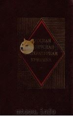 Русская советская литературная критика（１９１７-１９３４）（1981 PDF版）