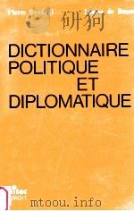 dictionnaire politique et diplomatique   1927  PDF电子版封面    Pierre Sandahl 