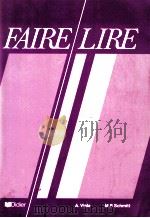 Faire/Lire   1979  PDF电子版封面    A.Viala et M.P.Schmitt 