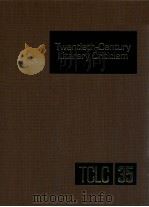 TWENTIETH-CENTURY LITERARY CRITICISM VOLUME 35   1990  PDF电子版封面    PAULA KEPOS 