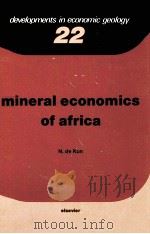 Mineral economics of Africa（1987 PDF版）