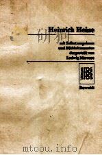 Heinrich Heine   1960  PDF电子版封面    Ludwig Marcuse 