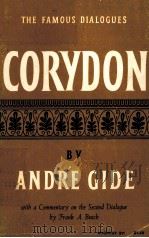 CORYDON   1961  PDF电子版封面    ANDRE GIDE 