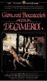 THE DECAMERON   1982  PDF电子版封面    GIOVANNI BOCCACCIO 