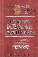 PROGRESS IN BEHAVIOR MODIFICATION  VOLUME  23  1988   1988  PDF电子版封面  0803933150  MICHEL HERSEN  RICHARD M.EISLE 
