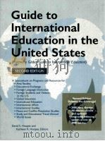 GUIDE TO INTERNATIONAL EDUCATION IN THE UNITED STATES  SECOND EDITION（1991 PDF版）