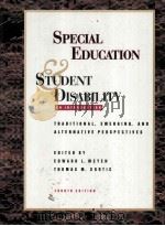 SPECIAL EDUCATION STUDENT DISABILITY  FOURTH EDITION   1995  PDF电子版封面  089108231X  EDWARD L.MEYEN  THOMAS M.SKRTI 