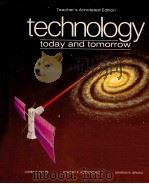 TECHNOLOGY  TODAY AND TOMORROW   1988  PDF电子版封面  0026770202  JAMES F.FALES 
