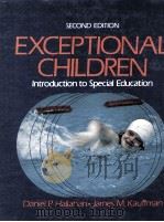 EXCEPTIONAL CHILDREN INTRODUCTION TO SPECIAL EDUCATION（1982 PDF版）