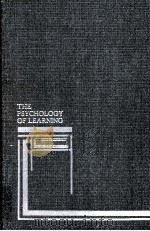 THE PSYCHOLOGY OF LEARNING  THIRD EDITION（1967 PDF版）