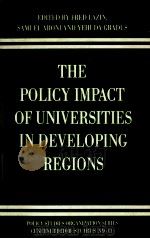 The Policy impact of universities in developing regions（1988 PDF版）
