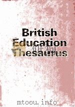 British Education Thesaurus（1988 PDF版）