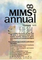 MIMS ANNUAL VIETNAM 94/95   1994  PDF电子版封面     