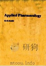 Applied pharmacology   1980  PDF电子版封面  0443021996  H. O. Schils. 