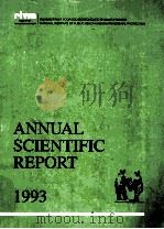 ANNUAL SCIENTIFIC REPORT 1993（1994 PDF版）