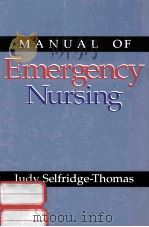 Manual of Emergency Nursing（1995 PDF版）