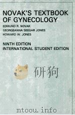 NOVAK`S TEXTBOOK OF GYNECOLOGY  NINTH EDITION INTERNATIONAL STUDENT EDITION（1975 PDF版）
