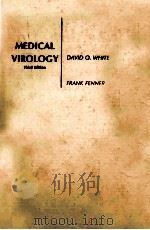 MEDICAL VIROLOGY  THIRD EDITION   1986  PDF电子版封面  0127466401  DAVID O.WHITE  FRANK FENNER 