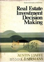 REAL ESTATE INVESTMENT DECISIION MAKING（1982 PDF版）