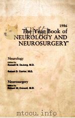 THE YEAR BOOK OF NEUROLOGY AND NEUROSURGERY 1986（1986 PDF版）