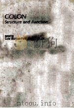 COLON  STRUCTURE AND FUNCTION（1983 PDF版）