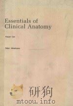 Essentials of clinical anatomy（1986 PDF版）