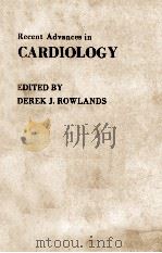 RECENT ADVANCES IN  CARDIOLOGY（1984 PDF版）