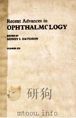 RECENT ADVANCES IN  OPHTHALMCLOGY  NUMBER SIX（1983 PDF版）