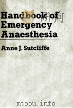 Handbook of emergency anaesthesia（1983 PDF版）