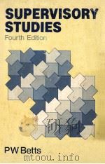 SUPERVISORY STUDIES FOURTH EDITON   1983  PDF电子版封面     