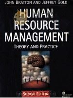HUMAN RESOURCE MANAGEMENT THEORY AND PRACTICE SECOND EDITION   1999  PDF电子版封面  0333732081   