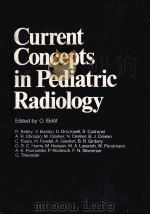 CURRENT CONCEPTS IN PEDIATRIC RADIOLOGY（1977 PDF版）