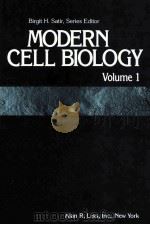Modern cell biology Volume 1（1983 PDF版）