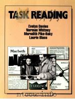 Task Reading   1990  PDF电子版封面  9780521358101;0521358108   