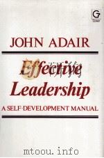JOHN ADAIR EFFECTIVE LEADERSHIP（1983 PDF版）