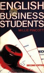 ENGLISH FOR BUSINESS STUDENTS SECOND EDITION   1982  PDF电子版封面  0582412617   