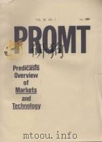 PREDICASTS OVERVIEW OF MARKETS AND TECHNOLOGY VOL.82 NO.7 JULY 1990（1990 PDF版）