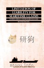 LIMITATION OF LIABILITY FOR MARITTIME CLAIMS   1991  PDF电子版封面  1850443378   