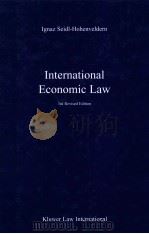 International economic law   1999  PDF电子版封面  9041112197  Ignaz Seidl-Hohenveldern 