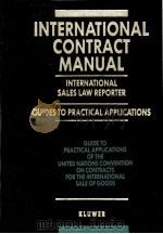 GUINDE TO PRACTICAL APPLICATIONS OF THE UNITTED NATIONS CONVENTION ON CONTRACTS FOR THE INTERNATIONA   1998  PDF电子版封面  9065443681  ALBERT H.KRIZER 