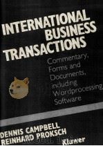 INTERNATIONAL BUSINESS TRANSACTIONS VOLUME  2（1988 PDF版）