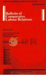 BULLETIN OF COMPARATIVE LABOUR RELATIONS BULLETIN 20-1990（1990 PDF版）