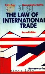 The Law of International Trade   1993  PDF电子版封面  9780406014900;0406014906  D. Michael Day 