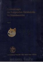 ENTSCHEIDUNGEN DES EURPAICHEN GERICHTSHOFES FUR MENSCENRECHTE BAND 2   1972  PDF电子版封面     