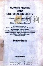 HUMAN RIGHTS AND CULTRAL DIVERSITY（1993 PDF版）