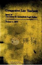 COMPARATIVE LAW YEARBOOK VOLUME 1   1978  PDF电子版封面  9028606752   